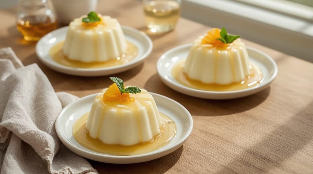 Puding Susu Madu Tanpa Gula