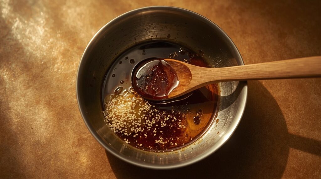 Tahu Goreng Saus Madu Wijen