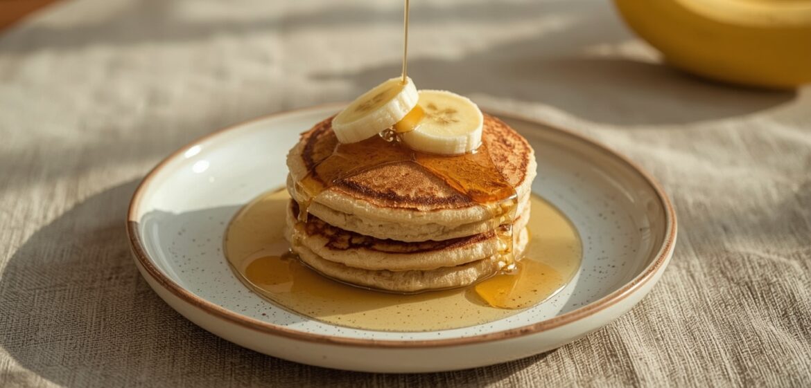 Pancake Oat Madu Tanpa Gula