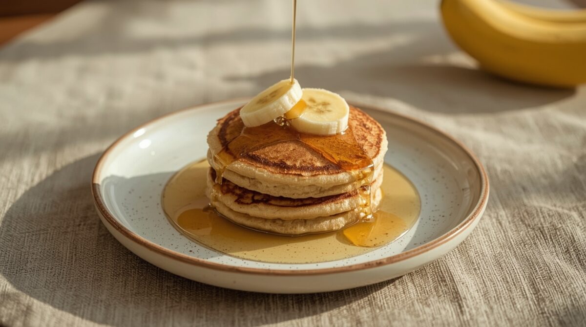 Pancake Oat Madu Tanpa Gula