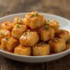 Tahu Goreng Saus Madu Wijen