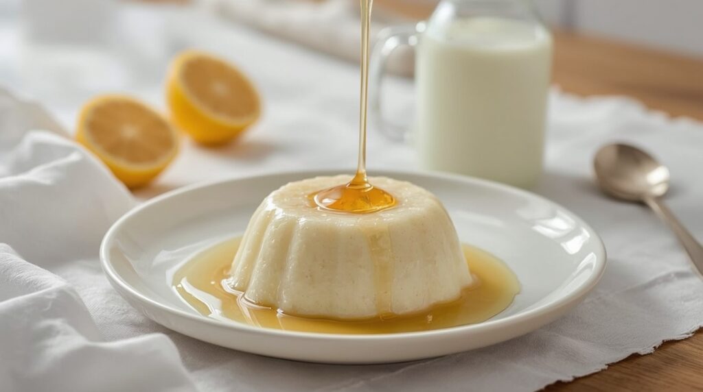 Puding Susu Madu Tanpa Gula