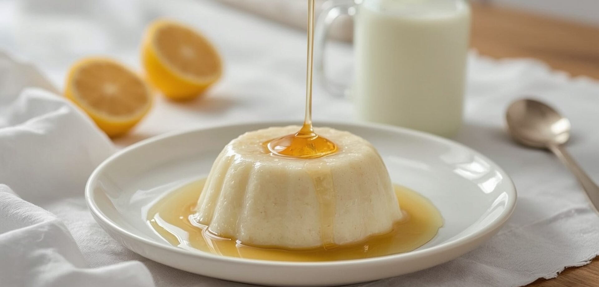 Puding Susu Madu Tanpa Gula